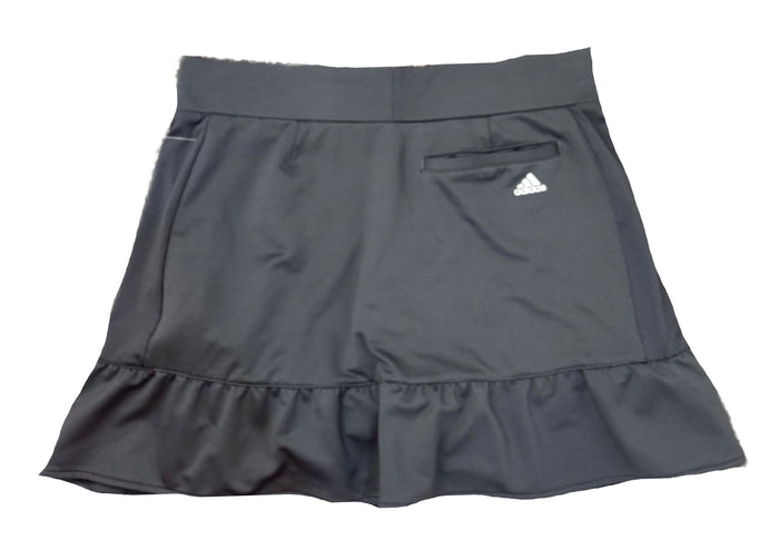 Adidas Dark Gray Back Ruffle Skort Size 4