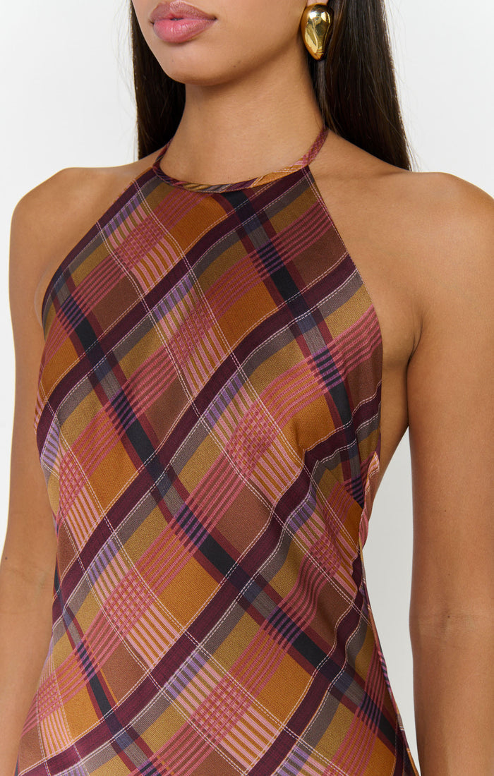 Dasha Dress ~ Rich Plaid