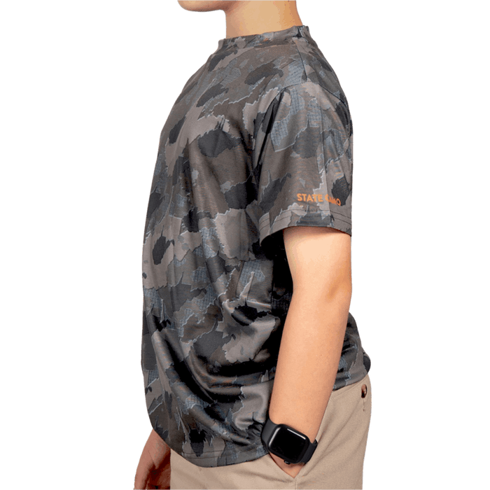 Everyday Outdoors West Virginia Camo - Kids Short Sleeve