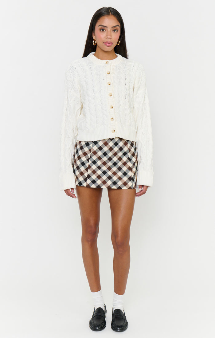 Gia Mini Skort ~ Spiced Plaid