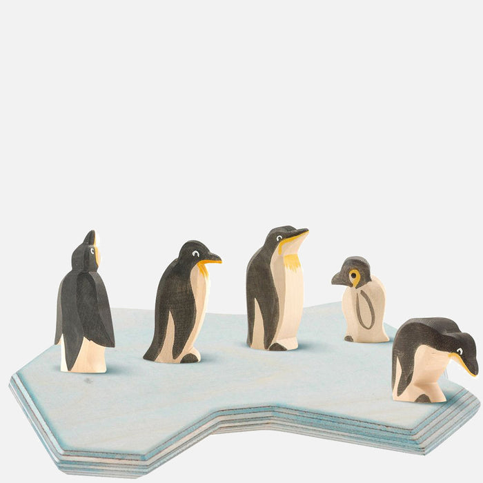 Handcrafted Wooden Penguin