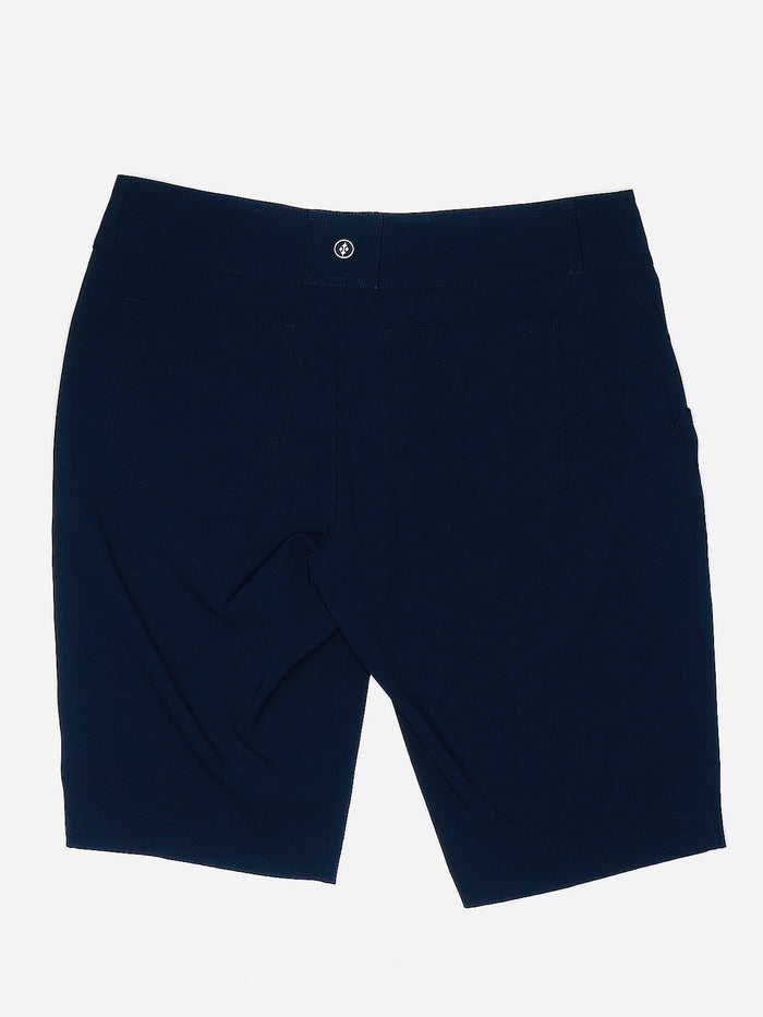 Jofit Women's Navy Belted Golf Shorts Size 10