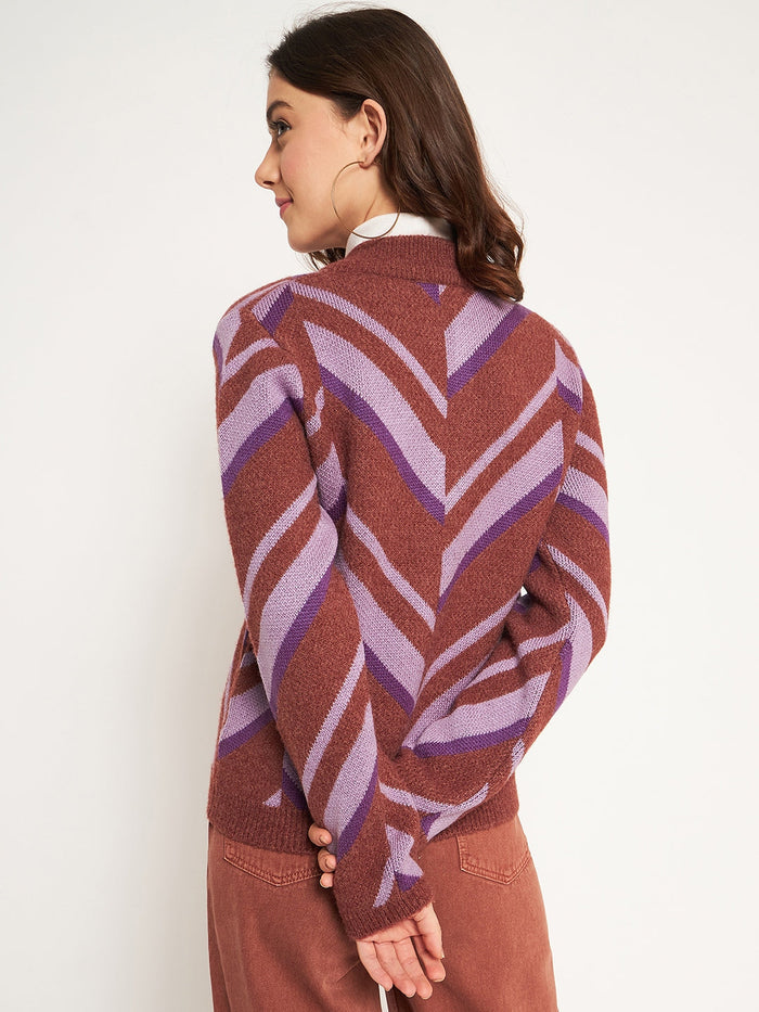 Madame Coffee High Neck Sweater