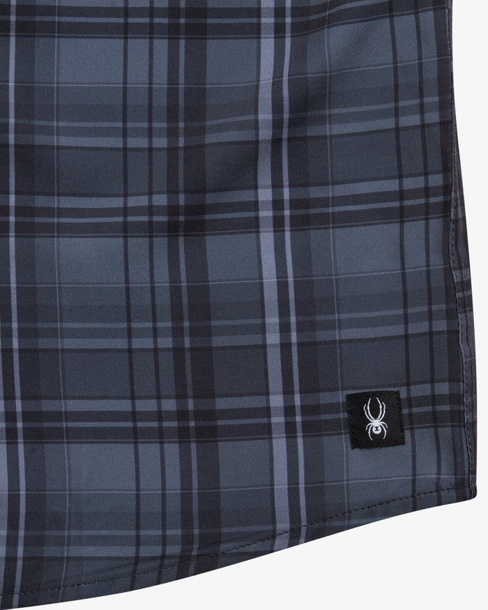 Men's Seaside Collared Shirt - Black