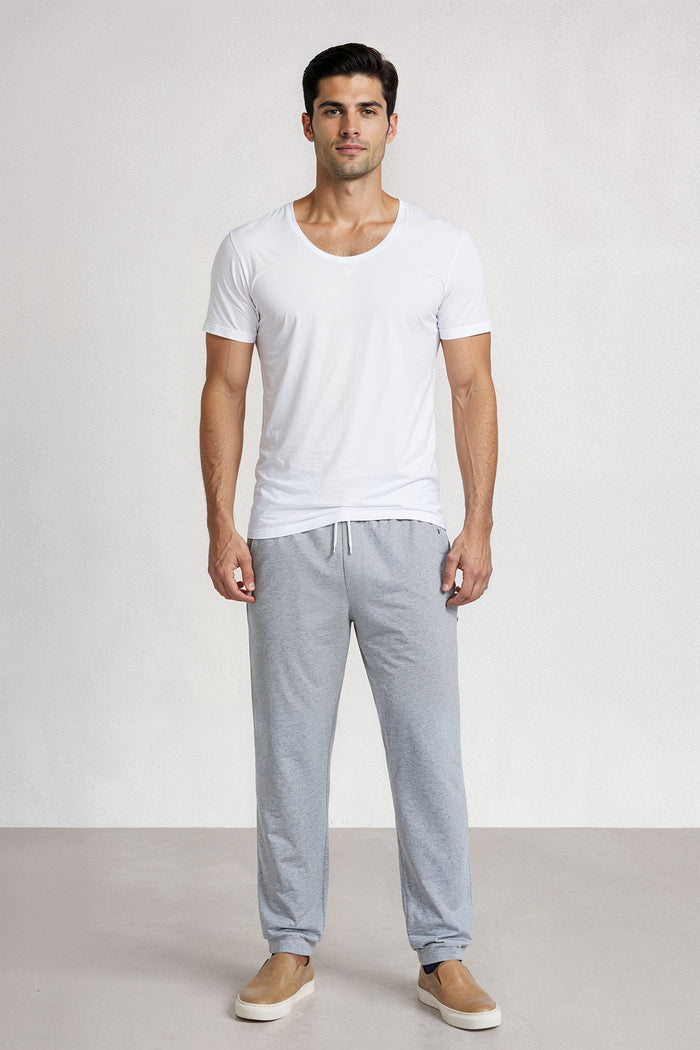 Men's Vest Summer White Short Sleeves - 786 - Hinz Clothing