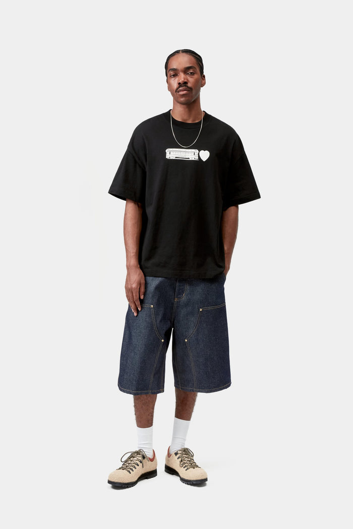 S/S Deconstructed Label T-Shirt