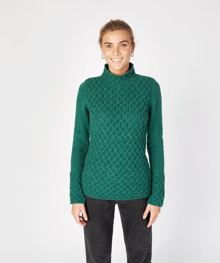 X-Large / Green Garden - IrelandsEye Knitwear