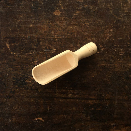 Child's Natural Wood Kitchen Scoop