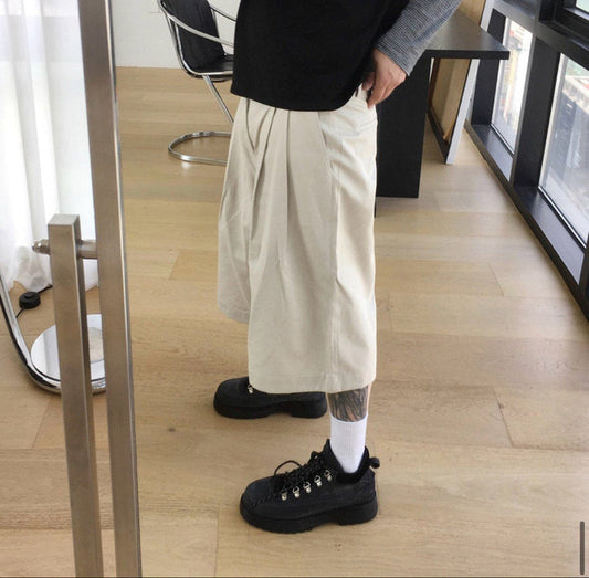 Chino Cotton Bermuda Pants