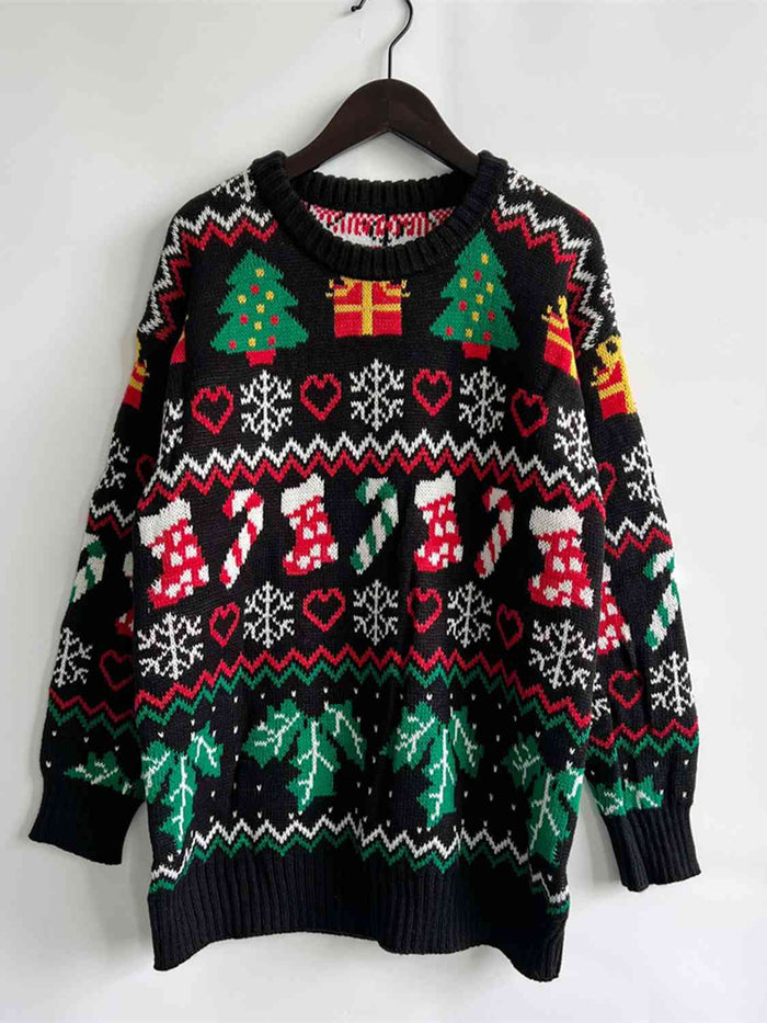 Christmas Element Sweater - Madikfashions.com