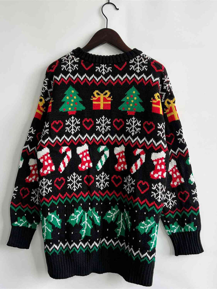 Christmas Element Sweater - Madikfashions.com