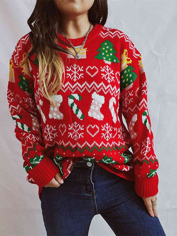 Christmas Element Sweater - Madikfashions.com