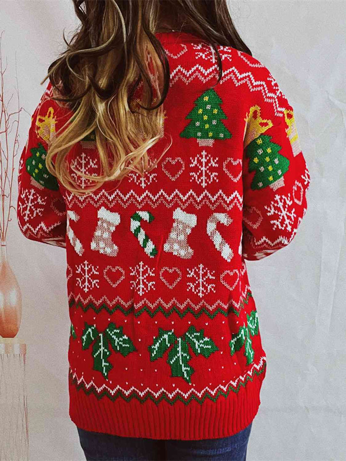 Christmas Element Sweater - Madikfashions.com