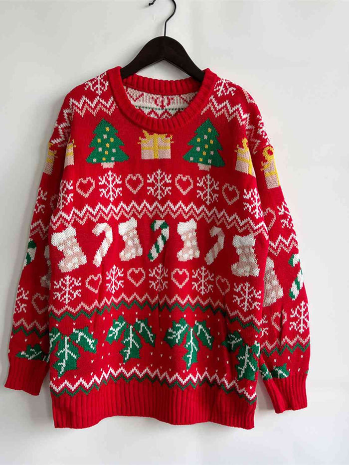 Christmas Element Sweater - Madikfashions.com