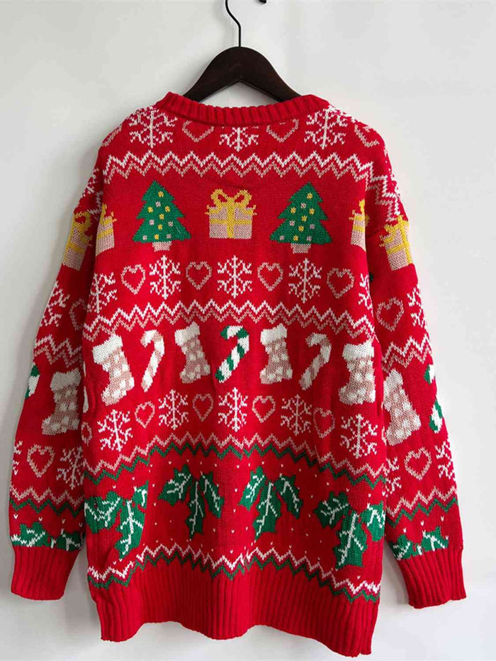 Christmas Element Sweater - Madikfashions.com
