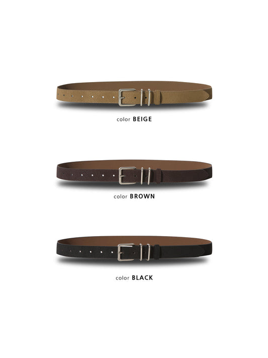 Coupe Leather Belt