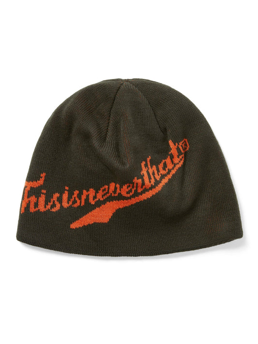 (FW24) Script Logo No Cuff Beanie