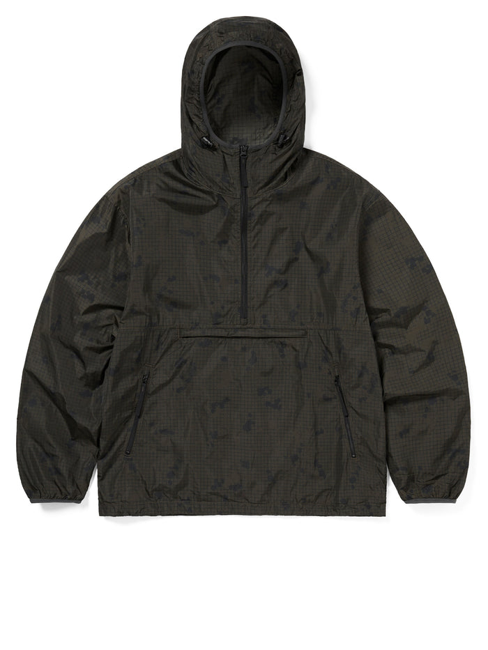 Grid Nylon Anorak