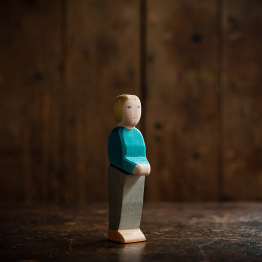 Handcrafted Wooden Father