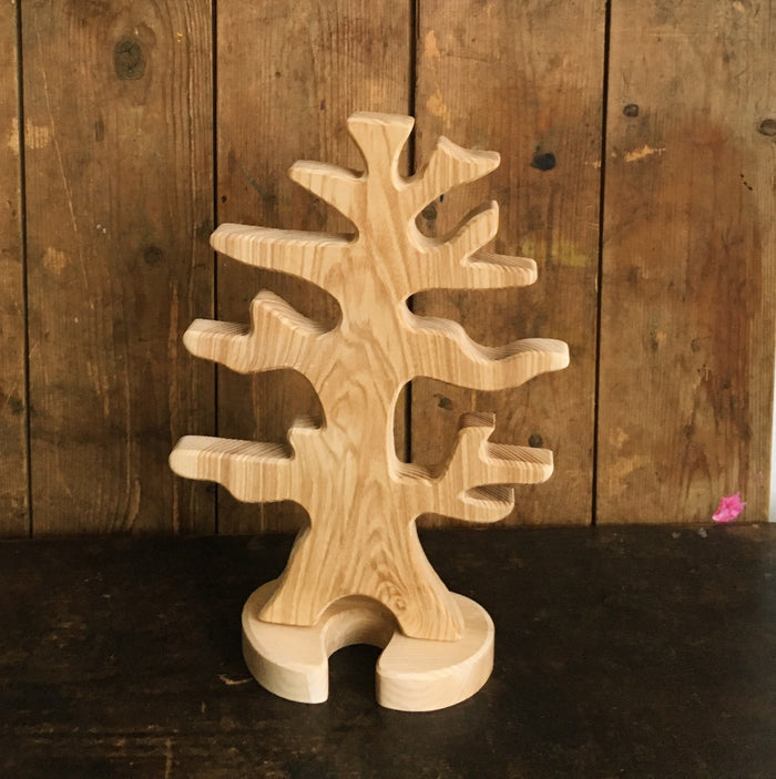 Handcrafted Wooden Large Natural Bird Tree