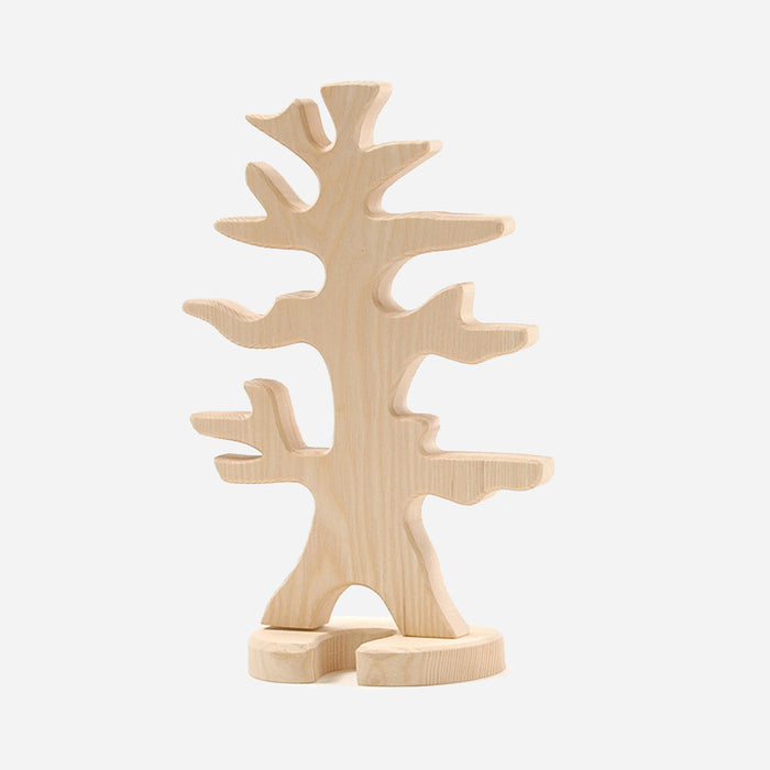 Handcrafted Wooden Large Natural Bird Tree