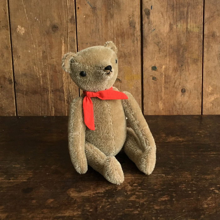 Handmade Classic Mohair Bear - Taupe