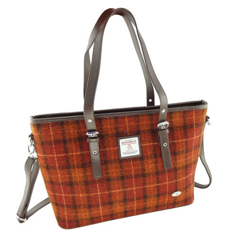 Brown with Orange Overcheck - Glen Appin