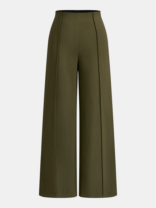 High-Waist Wide-Leg Pants