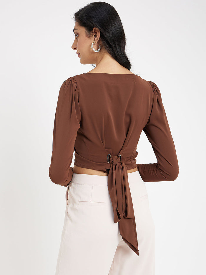 Madame Chocolate Crop Top