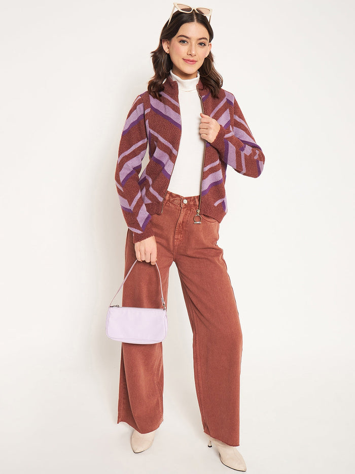 Madame Coffee High Neck Sweater