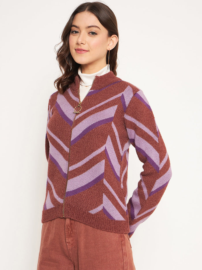 Madame Coffee High Neck Sweater