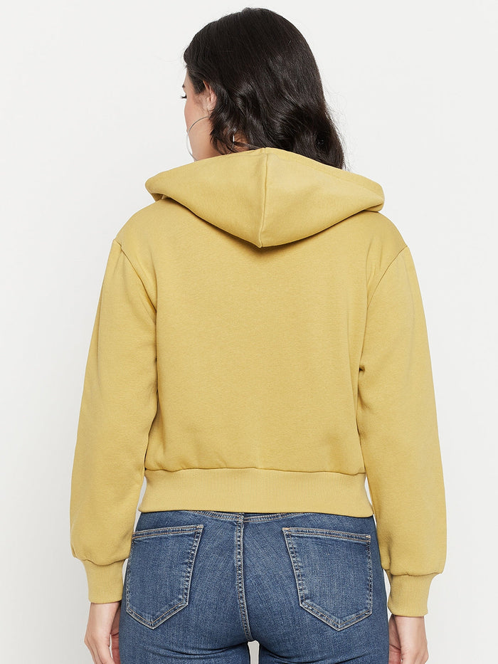 Madame Lime Hood Neck Sweatshirt