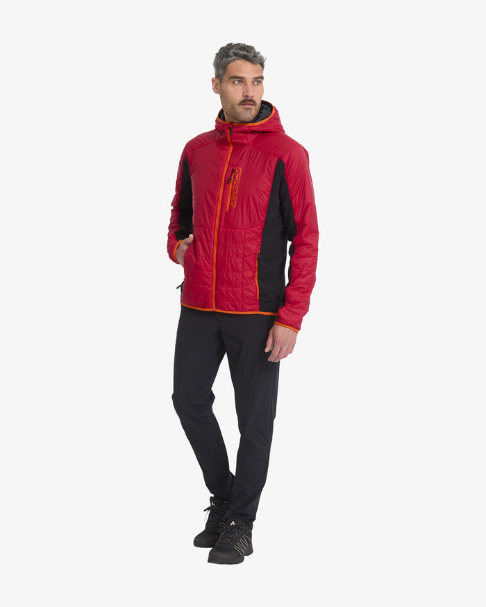 Men's Glissade Hooded Jacket - Spyder Red