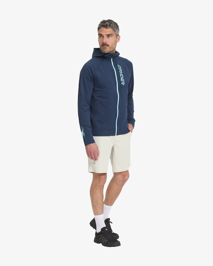 Men's GridWeb™ Fleece Hoodie - True Navy