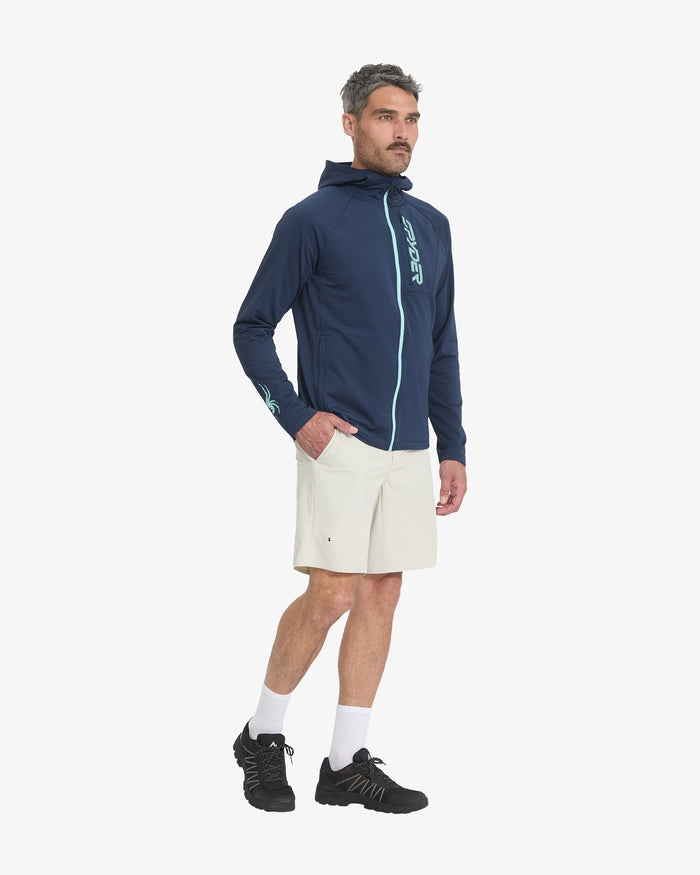 Men's GridWeb™ Fleece Hoodie - True Navy