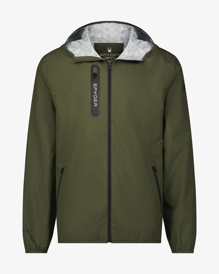Men's Mountain Mist Rain Jacket - Olive