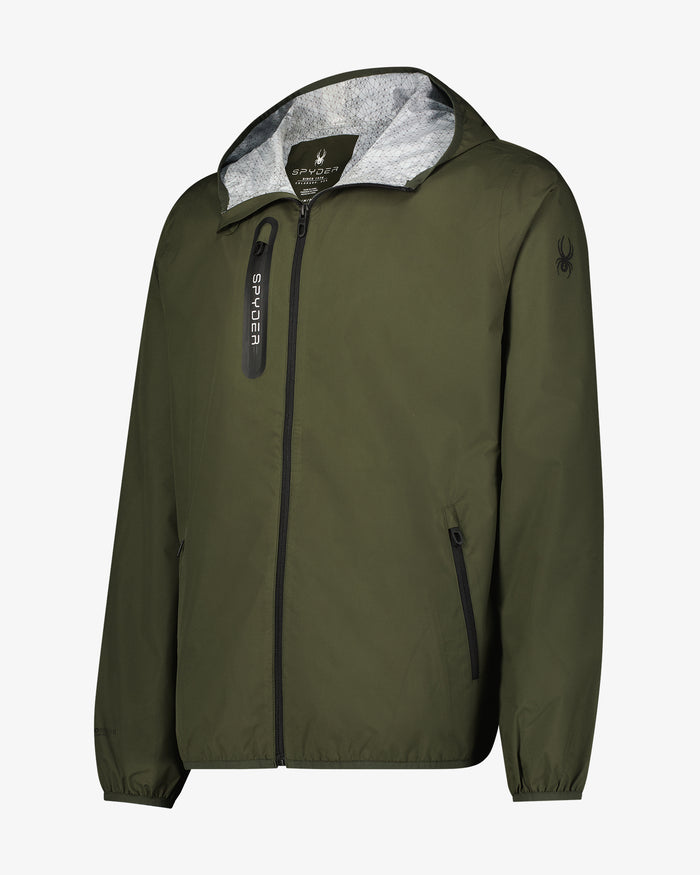 Men's Mountain Mist Rain Jacket - Olive
