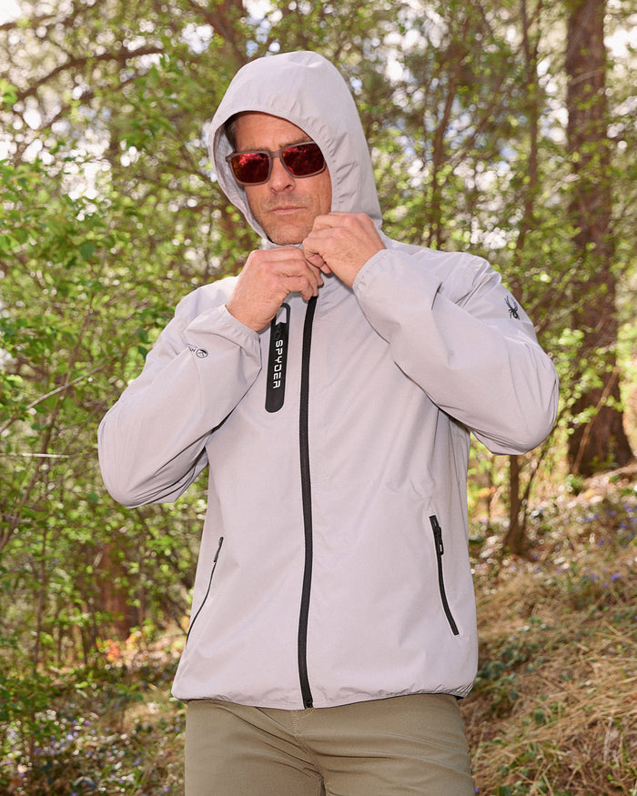 Men's Mountain Mist Rain Jacket - Pewter