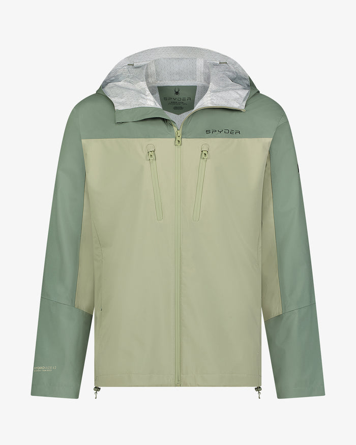 Men's Overcast Rain Jacket - Spruce Green