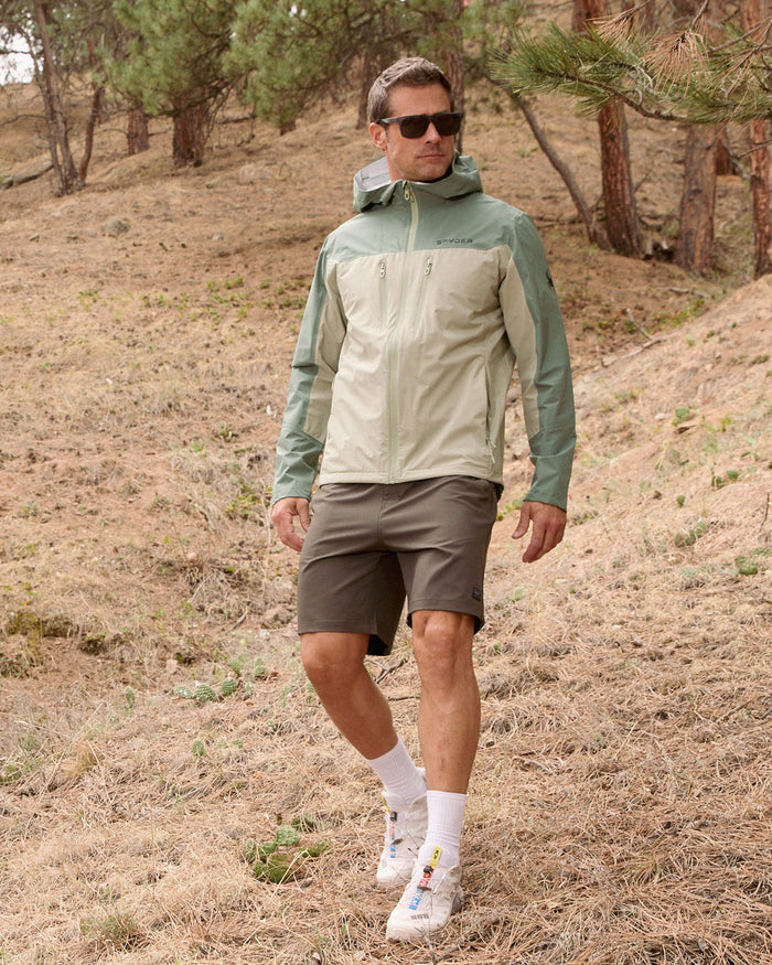 Men's Overcast Rain Jacket - Spruce Green