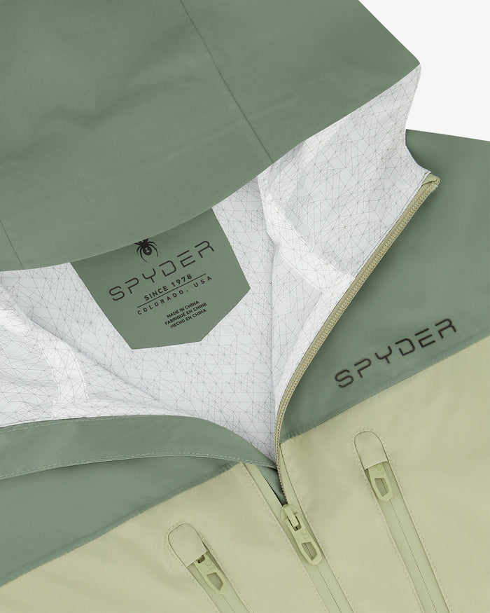 Men's Overcast Rain Jacket - Spruce Green