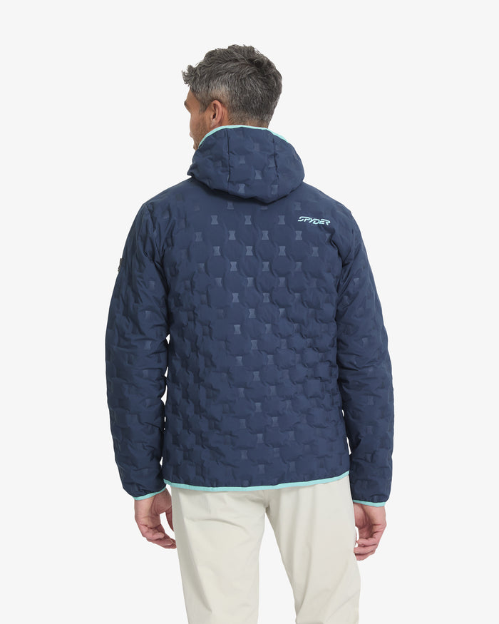 Men's Zenith Hooded Down Jacket - True Navy