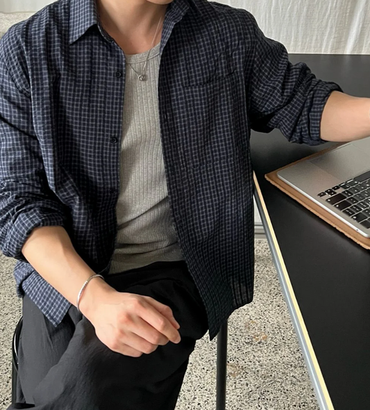Mini Check Light Shirt