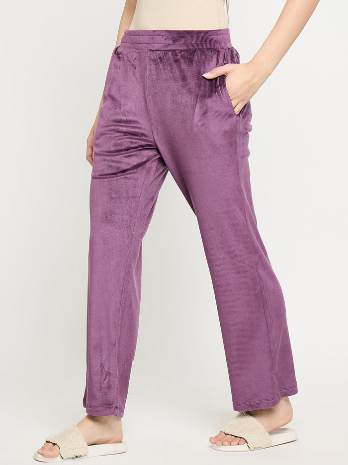 mSECRET Purple Track Bottoms