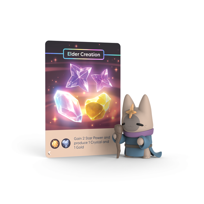 Mystic Moon Vinyl Figure Blind Box - Elder Witch with holographic card