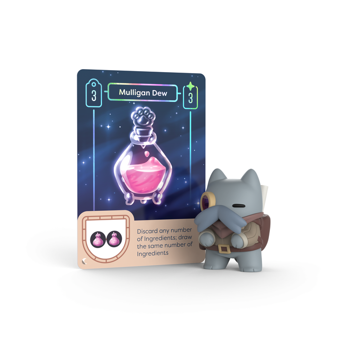 Mystic Moon Vinyl Figure Blind Box - Galileo figure with holographic card