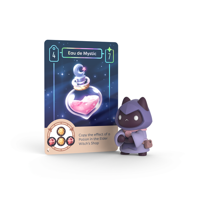 Mystic Moon Vinyl Figure Blind Box - Phantom figure with holographic card