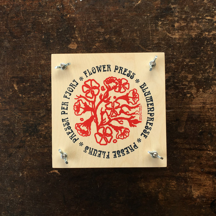 Natural Wooden Flower Press
