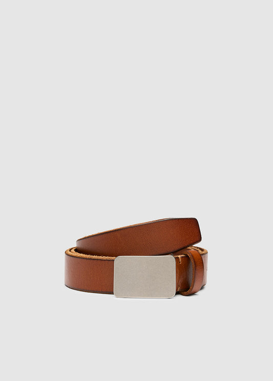 PLAQUE BUCKLE BELT