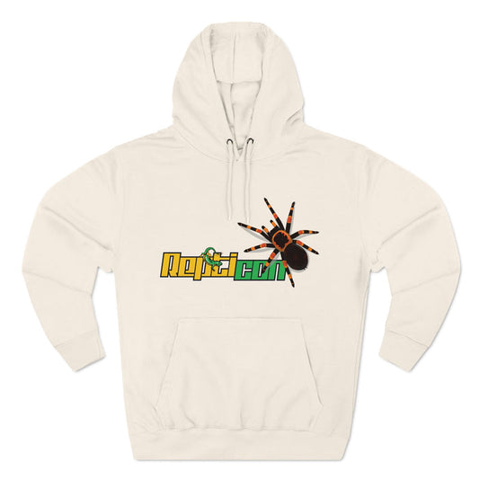 Repticon Men's Three-Panel Fleece Hoodie w/ Tarantula